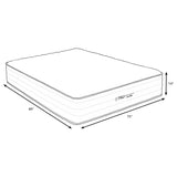 Montlake 14" Cool Firm Hybrid Mattress - Memory Foam & Wrapped Coils, Made in USA, Twin to California King – view 17