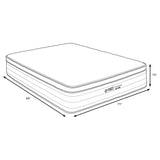 Montlake 15" Cool Euro Top Hybrid Mattress - Infused Memory Foam & Wrapped Coils, Made in USA, Twin to California King – view 20