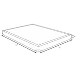 Mercer 5" Low Profile Box Spring Foundation - Handcrafted Slat Support in Grey, Twin to California King – view 11