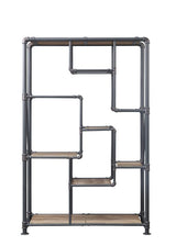 Brantley Industrial Pipe Full Bed, Bookshelf & Wall Rack