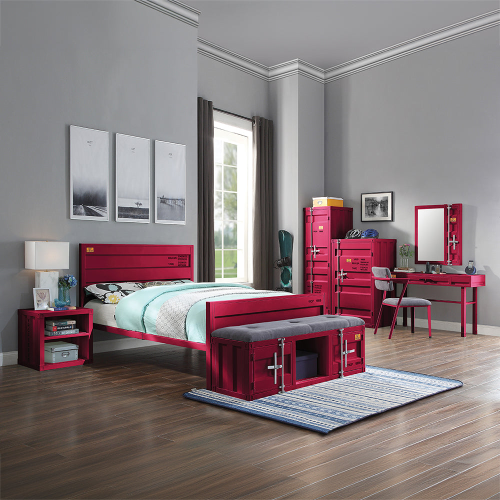 Cargo Kids Vanity Mirror & Accent Table