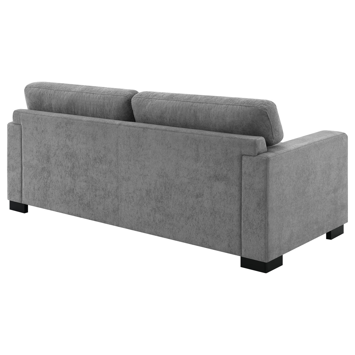 Simpson Track Arm Sleeper Sofa with Queen Mattress - Light Grey Fabric with Pocket Coil Seating – view 9
