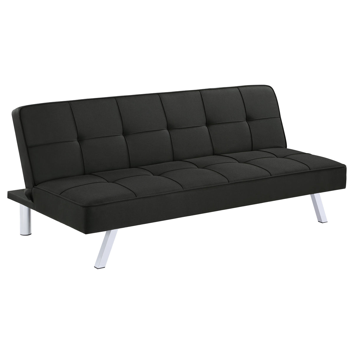 Joel Grid-Tufted Convertible Sofa Bed
