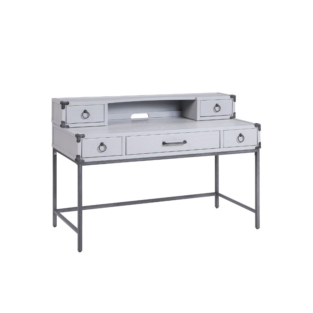 Orchest Industrial Writing Desk & Hutch