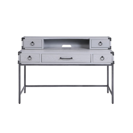Orchest Industrial Writing Desk & Hutch