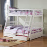 Jason Twin over Full Bunk Bed with 2 Storage Drawers