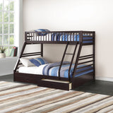 Jason Twin XL over Queen Bunk Bed with 2 Storage Drawers
