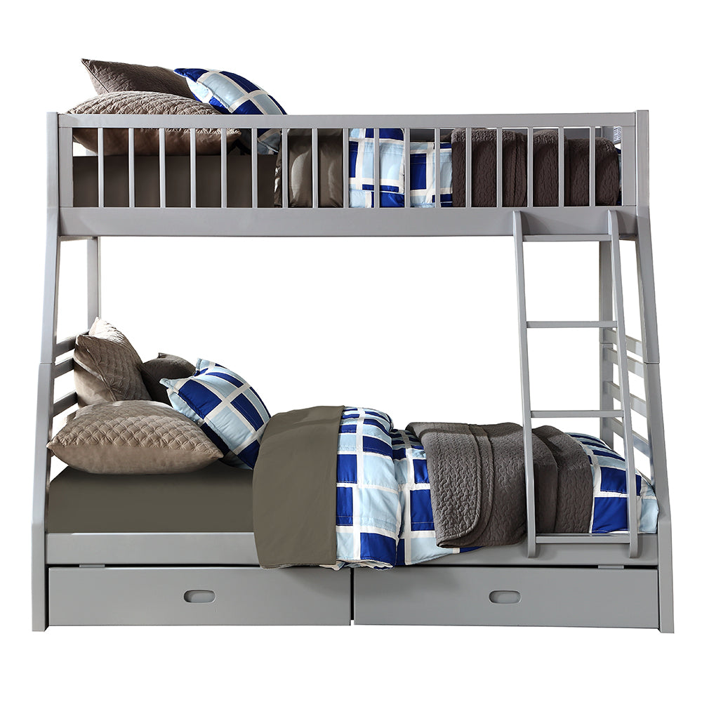 Jason Twin over Full Bunk Bed with 2 Storage Drawers
