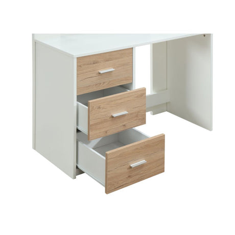 Nerice Twin Loft Bed with Desk & Wardrobe