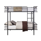 Deliz Industrial Twin over Twin Bunk Bed