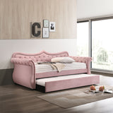 Adkins Upholstered Twin Daybed with Trundle