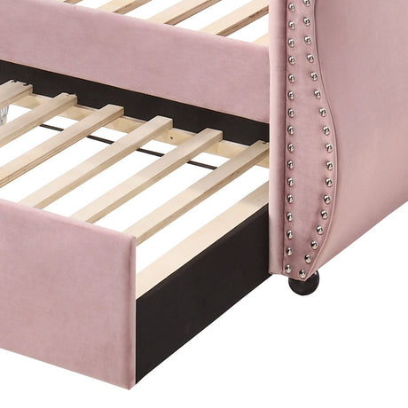 Adkins Upholstered Twin Daybed with Trundle