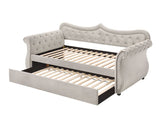 Adkins Upholstered Twin Daybed with Trundle