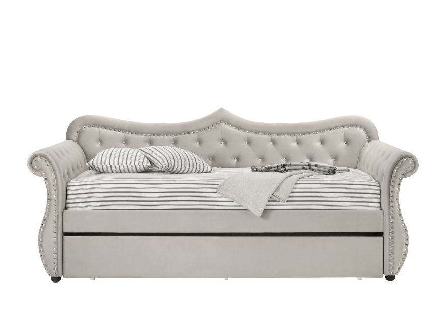 Adkins Upholstered Twin Daybed with Trundle