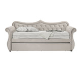 Adkins Upholstered Twin Daybed with Trundle
