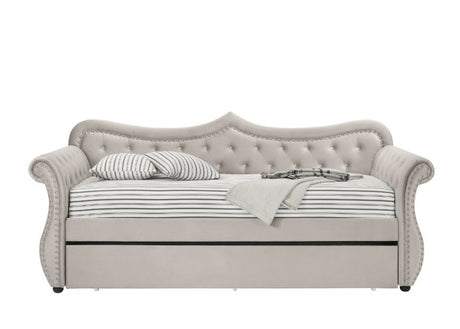 Adkins Upholstered Twin Daybed with Trundle