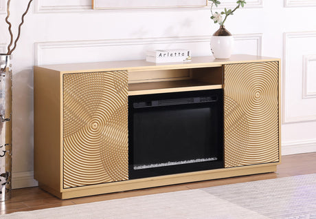 Weston fireplace mantel styled with decor in a contemporary living room setting