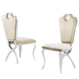 Lexim Velvet Dining Chairs, Set of 2