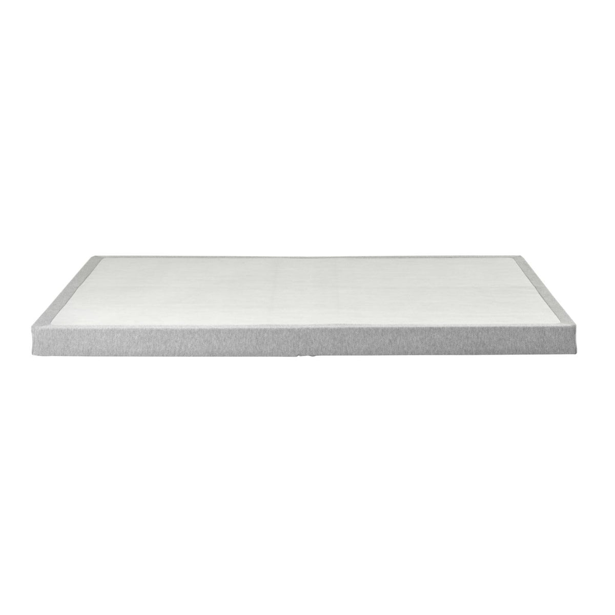 Express Upholstered Platform Bed Frame in Dark Gray - No Box Spring Needed – image 1