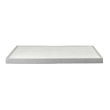 Express Upholstered Platform Bed Frame in Dark Gray - No Box Spring Needed – image 1