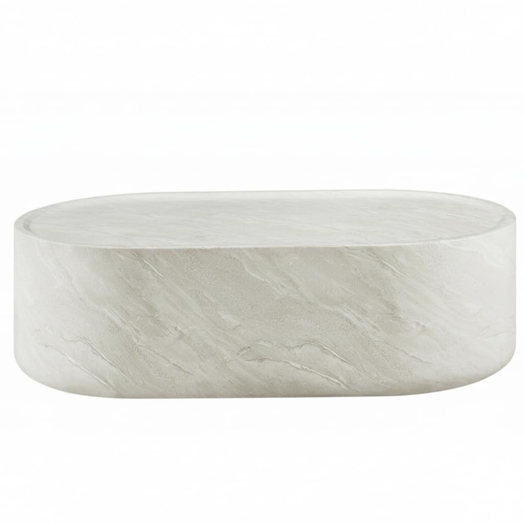 Vyn Oval Coffee Table in Cinnamon