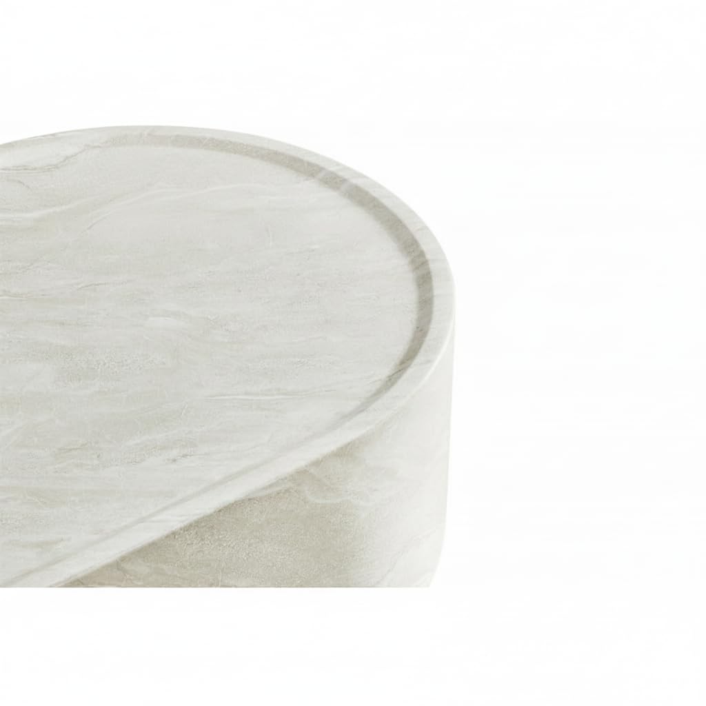 Vyn Oval Coffee Table in Cinnamon