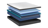 10" Gel Memory Foam Mattress & Premium Massage Adjustable Base Set – image 4
