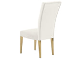 Lexington Modern Velvet Upholstered Dining Side Chairs - room setting