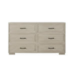 Modern Celine Bedroom Set with LED Lighting in Warm Wood