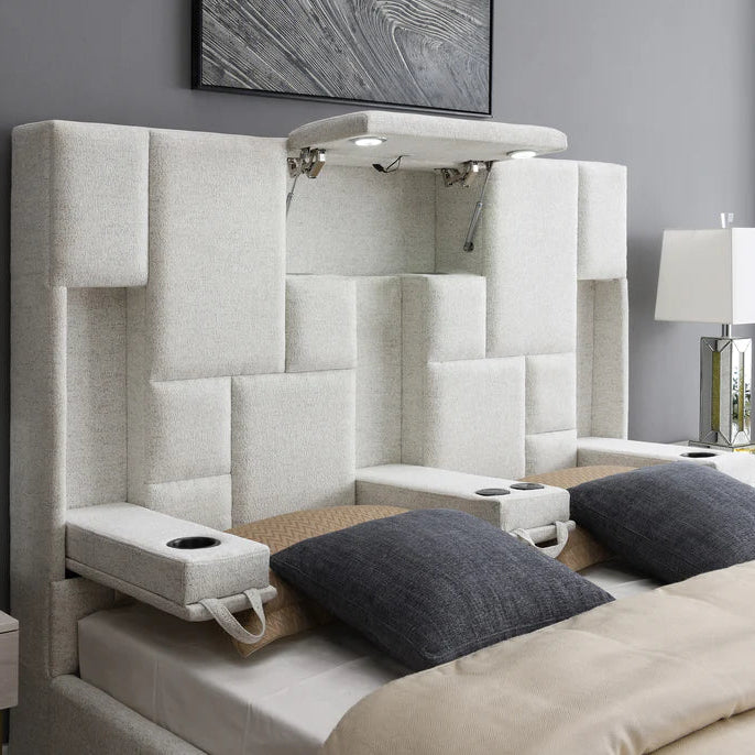 Malak Fabric Bed