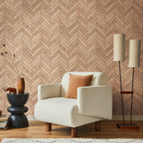 Galerie The Bricks And More Brick Herringbone Wallpaper