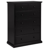 Sumerlin 6-Drawer Chest - Black