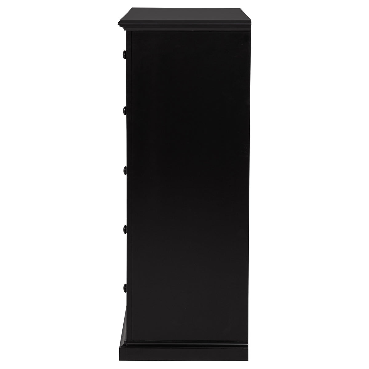 Sumerlin 6-Drawer Chest - Transitional Bedroom Storage with Round Knobs in Black, Cappuccino, Brown or White – view 9