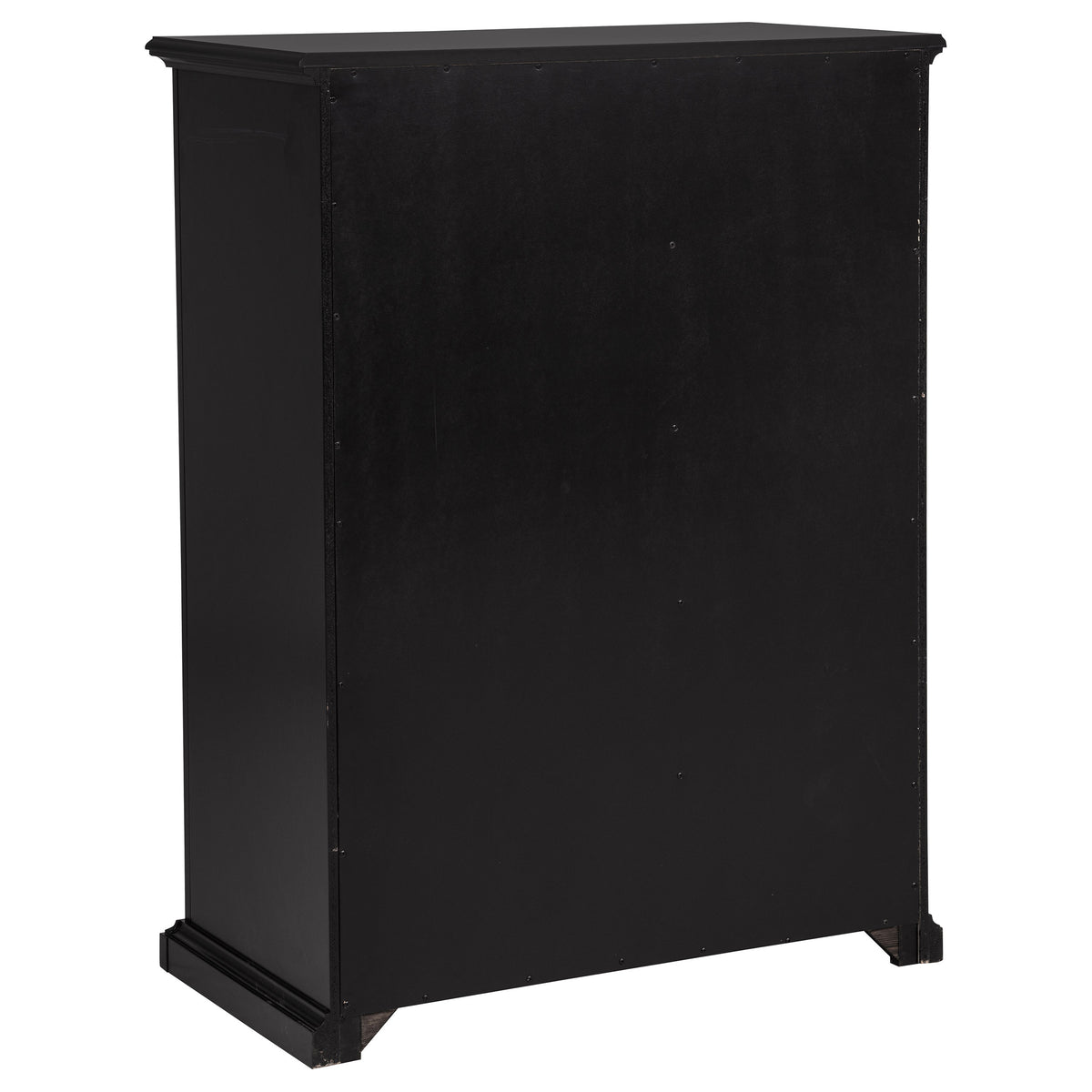 Sumerlin 6-Drawer Chest - Transitional Bedroom Storage with Round Knobs in Black, Cappuccino, Brown or White – view 10