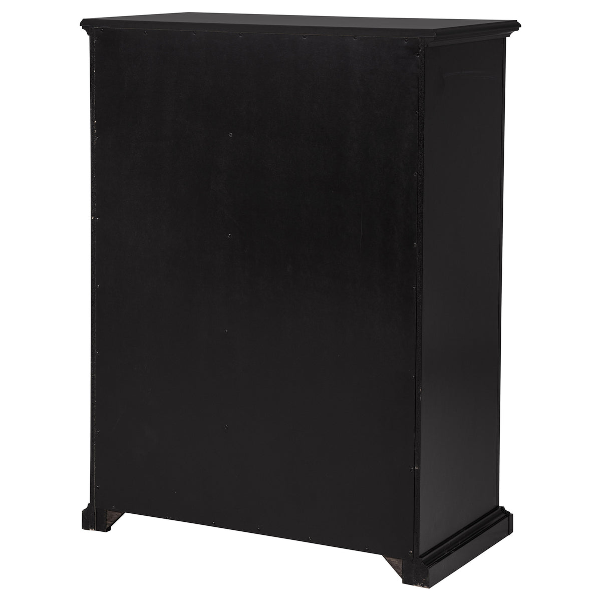 Sumerlin 6-Drawer Chest - Transitional Bedroom Storage with Round Knobs in Black, Cappuccino, Brown or White – view 12