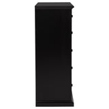 Sumerlin 6-Drawer Chest - Transitional Bedroom Storage with Round Knobs in Black, Cappuccino, Brown or White – view 13