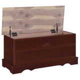 Paula Cedar Chest - Classic Locking Storage Trunk in Warm Brown – view 3