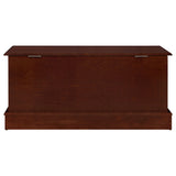 Paula Cedar Chest - Classic Locking Storage Trunk in Warm Brown – view 9