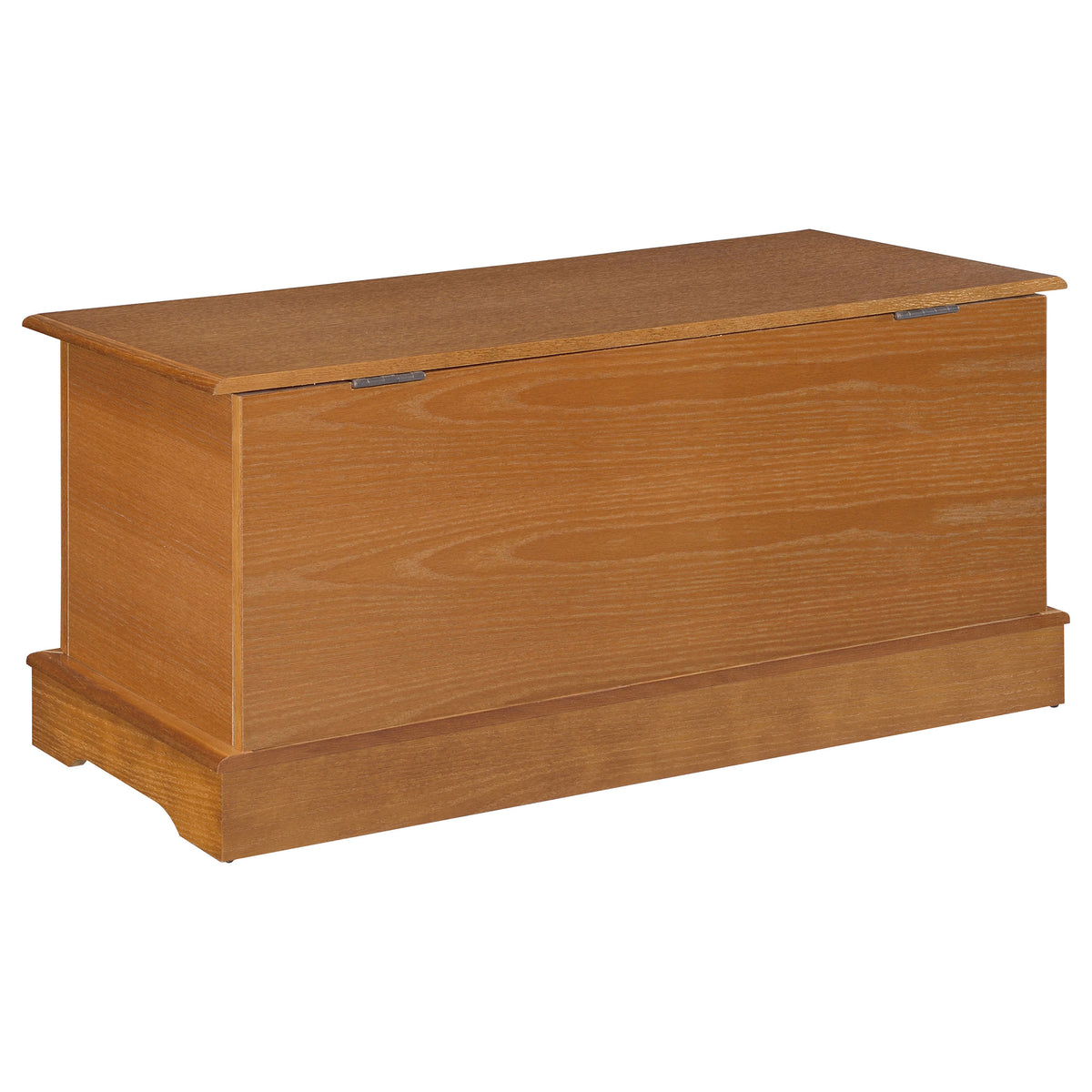 Paula Storage Chest - Classic Blanket Trunk in Honey Oak Veneer – view 8