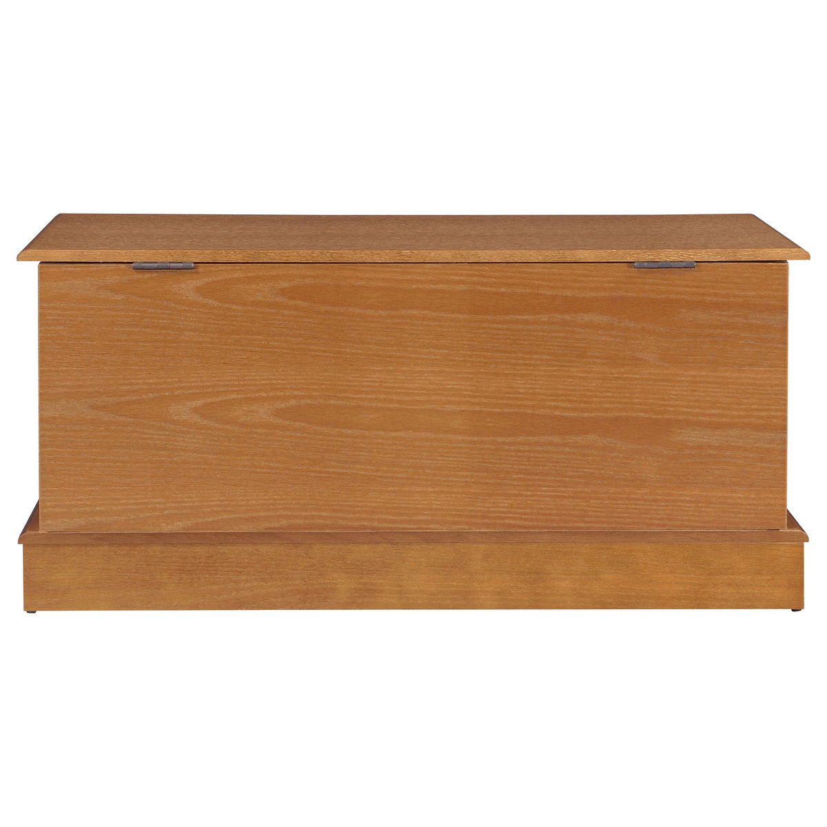 Paula Storage Chest - Classic Blanket Trunk in Honey Oak Veneer – view 9