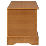 Paula Storage Chest - Classic Blanket Trunk in Honey Oak Veneer – view 11