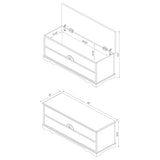 Paula Storage Chest - Classic Blanket Trunk in Honey Oak Veneer – view 13