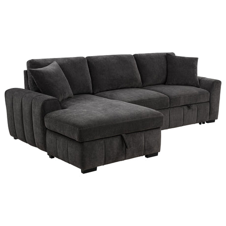 Pastrana Sleeper Sectional Sofa with Left-Facing Chaise