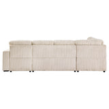 Devonshire Sleeper Sectional with Pop-Up Bed & Storage Chaise - Camel Corduroy – view 14