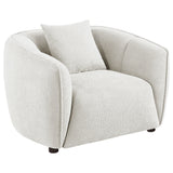Aleisha Channel-Back Chenille Sofa, Loveseat & Accent Chair - Accent Chair