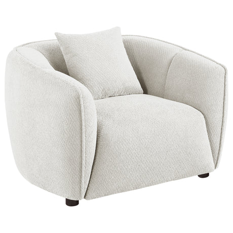 Aleisha Channel-Back Chenille Sofa, Loveseat & Accent Chair - Accent Chair