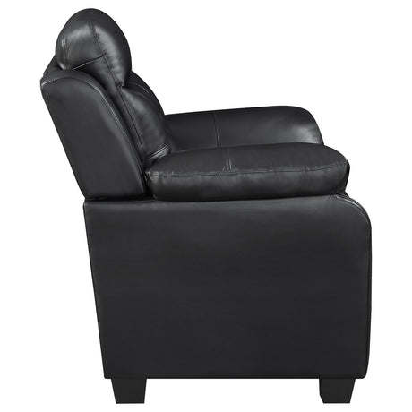 Finley Tufted Sofa, Loveseat & Chair – View 21