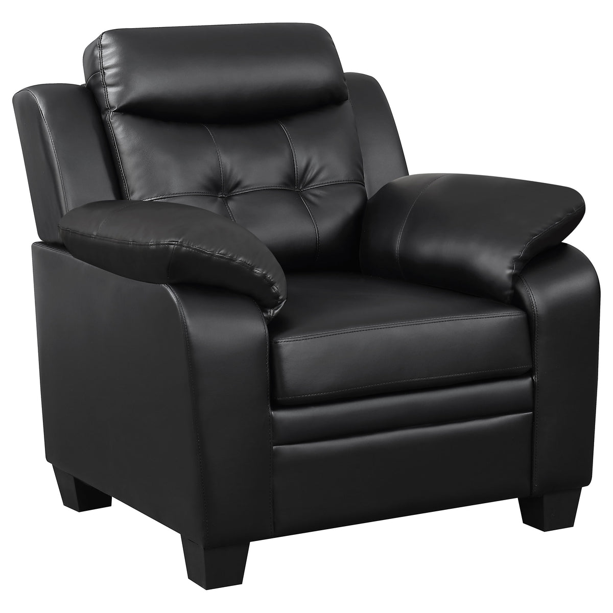 Finley Tufted Sofa, Loveseat & Chair - Chair