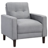 Bowen Track Arm Tufted Sofa, Loveseat & Chair - Accent Chair