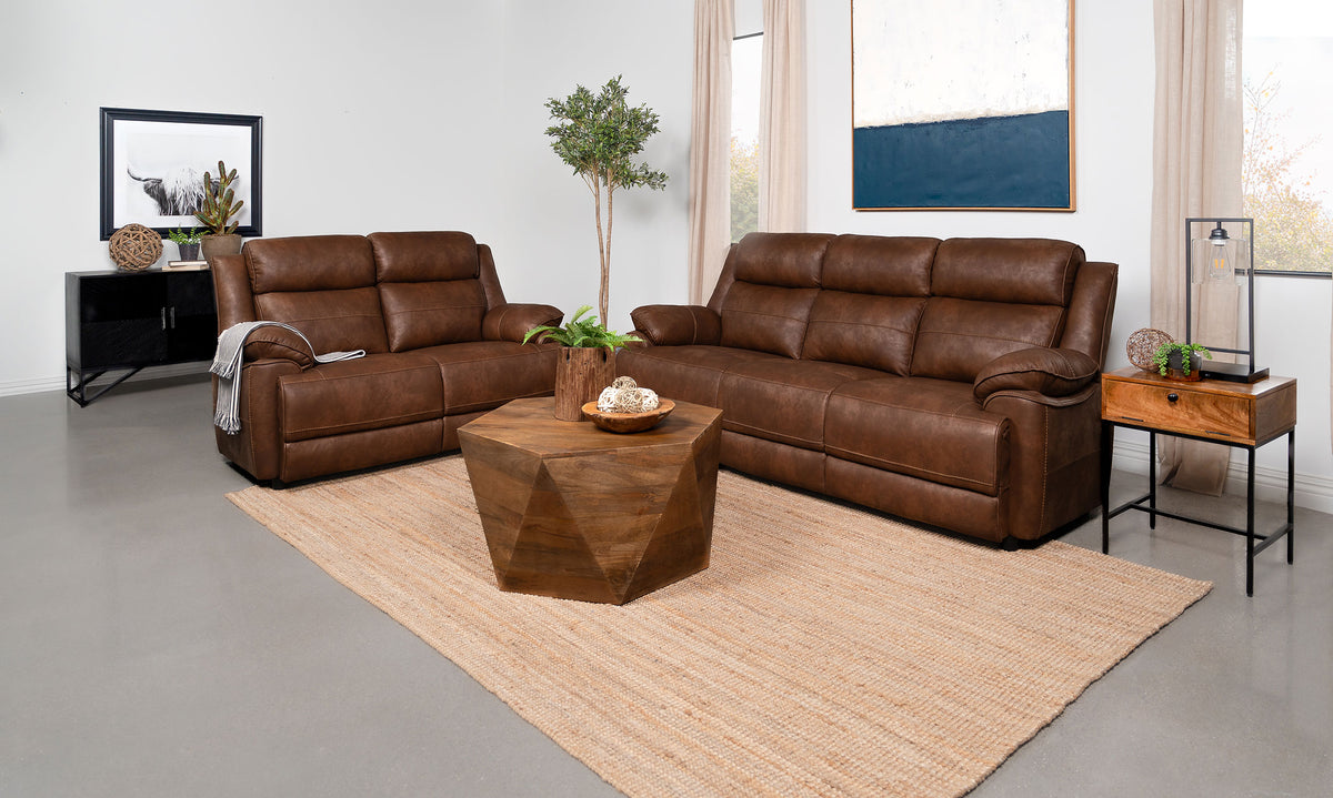 Ellington Pillowtop Arm Sofa, Loveseat & Chair - 2pcs- Sofa + Loveseat